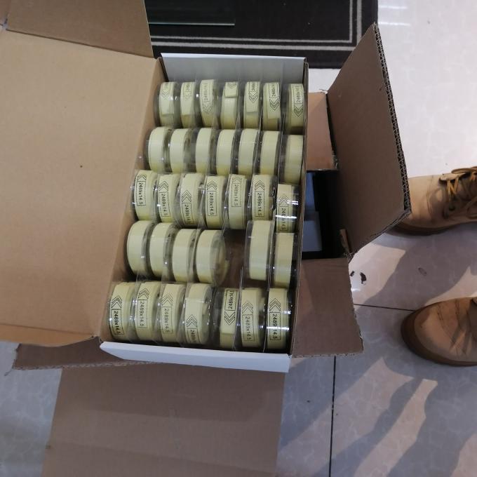 3100x14mm Keten Aramid Garnitür Bant Tütün Çubuğu Şekillendirme İçin Kevlar Bandı 2