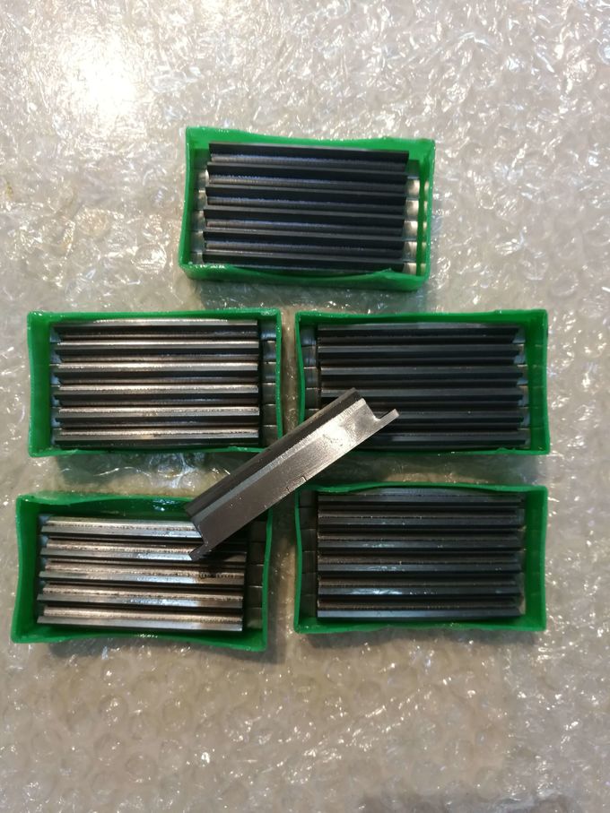 Filtre Takma Makinesi Hauni için Tungsten Karbür Ekleme 105Mm Mantar Bıçakları 0